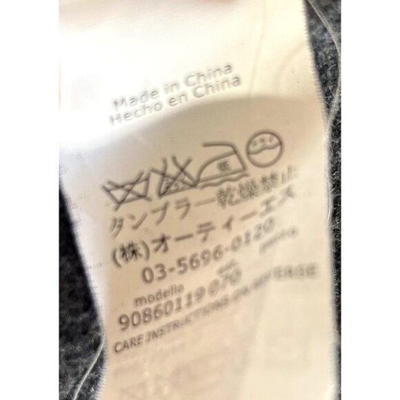 Max Mara Cashmere Gray Belted Coat Jacket 6 - Picture 5 of 5